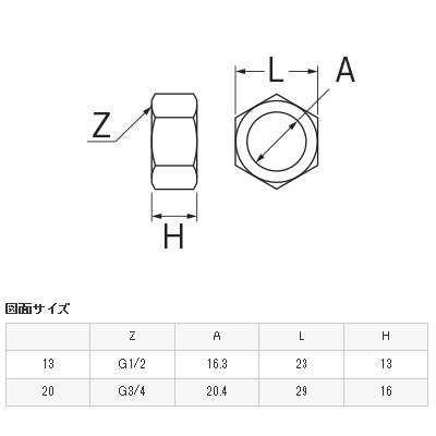 画像2: 水栓金具 三栄水栓　TS131-20　ステンレスフレキナット(T13用)