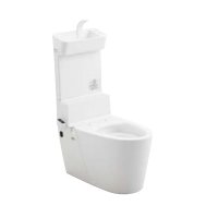 パナソニック アラウーノV 【XCH30A8RWST】(CH3010WST＋CH301FR＋CH328AWS) V専用トワレSN4 手洗い付き 床排水・リフォームタイプ リモコンなし [△]