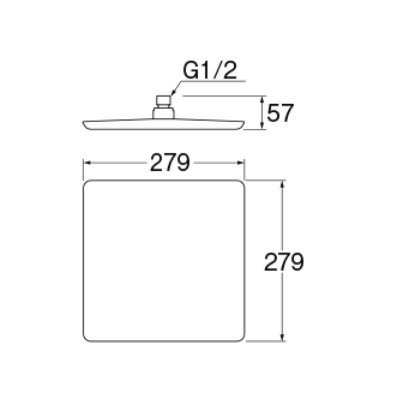 画像2: 水栓金具 三栄水栓　S1045F2-MDP　回転シャワーヘッド バスルーム用 マットブラック