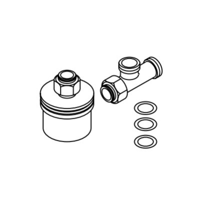 画像1: ガス給湯器 部材 リンナイ　HL-SK(A)　水撃緩衝器 [≦]