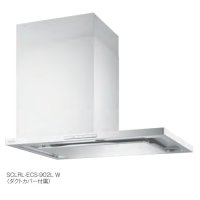 富士工業　SCLRL-ECS-902L TBK　換気扇 台所 レンジフード 間口 900mm 左壁取付タイプ テクスチャーブラック (ダクトカバー付属) ※受注生産品 [♪■§]