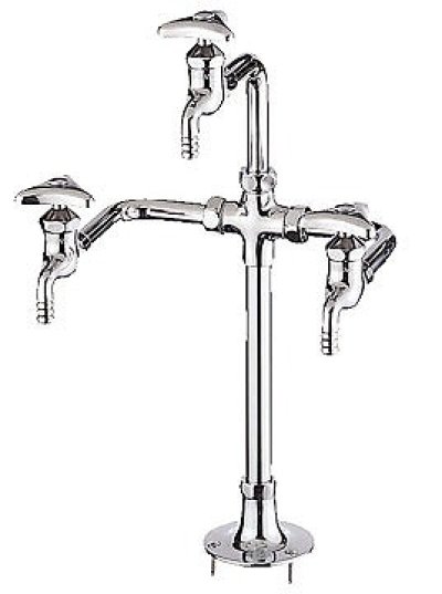 画像1: INAX/LIXIL　LF-103　水栓金具 特定施設向け 三ツ口化学水栓 一般地 [★]