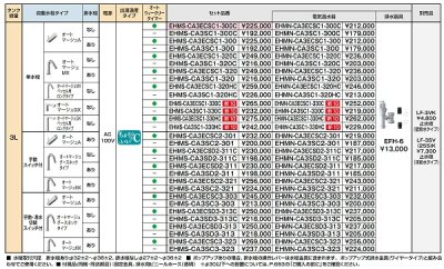 画像2: ゆプラス INAX/LIXIL　EHMS-CA3ECSC1-320HC　適温出湯タイプ 3L オートウィークリータイマー (EHMN-CA3ECSC1-320HC+EFH-6) セット [◇]