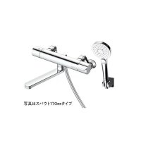 TOTO　TBV03450Z　水栓金具 GGシリーズ 壁付サーモスタット混合水栓 (コンフォートウエーブクリック めっき) スパウト70mm 寒冷地用 [■]