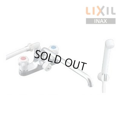 画像1: 【在庫あり】INAX/LIXIL　BF-M607-GA　水栓金具 ホールインワン専用浴槽水栓 ２ハンドル 一般地 逆止弁付 乾式工法 [☆2]