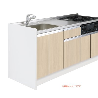 画像1: onedo/ワンド/旧マイセット KTB-60A-SP-[LG] 木目 各種器具 流し台用サイドパネル 1.8×60.5×89.5 【本体同時購入のみ】 [♪]