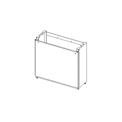 画像1: パロマ SDFH-4S 450L 給湯器部材 据置台