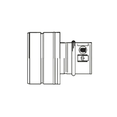 画像1: パロマ LFEIA-68 給湯器部材 異径アダプター