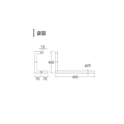 画像2: 三栄水栓 PRE-G300-01 インテリア・アクセサリー シャワーブースハンドル ミラー 受注生産品 §