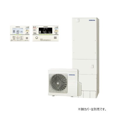 画像1: コロナ [CHP-ES46AZ1K+インターホンリモコン] エコキュート フルオート 高圧力パワフル給湯・省スペース・スリム 寒冷地向け 460L ♪