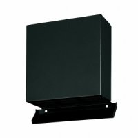 パナソニック ベンテック部材　VB-JW100S-K  カクピタフード ステンレス製角形パイプフード 着脱式ガラリ 防虫網付 ブラック [■]