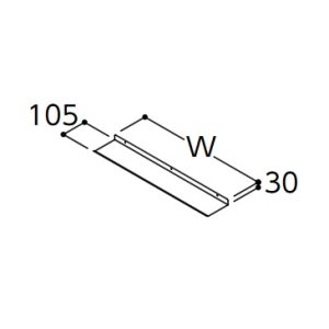 画像: TOTO 化粧棚 【LCWB060GGG1G】 サクア 間口600 [♪■]