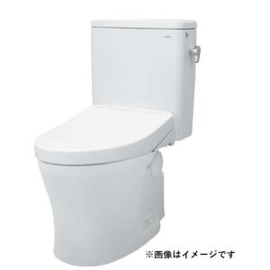 画像: TOTO　CS597BP+SH598BAY　パブリックコンパクト便器 タンク式 壁排水 一般地 排水心120mm 掃除口なし 手洗いなし/ふた固定あり [♪■]