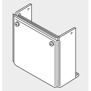 画像: ガス給湯器 部材 リンナイ　WOP-D101(K)　配管カバー [■]