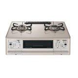 画像: ガスコンロ パロマ 【PA-A96WCJ-L プロパン用】 左強火力 GRAND CHEF PREMIUM 幅59cm 水なし両面焼きグリル クラウンゴールド (ラ・クック同梱) [♭]