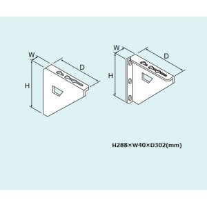 ガス給湯器 部材 リンナイ ROP-3201(2) 据置台 [□] - まいどDIY