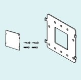 画像: ガス給湯器 部材リンナイ　RU-FFKC-V4　操作部カバーセット [■]