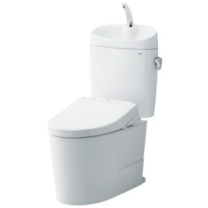 画像: TOTO ピュアレストEX 【CS400B+SH401BAK】 組み合わせ便器 一般地 床排水 排水心200mm 手洗あり(便座別売) [♪■]