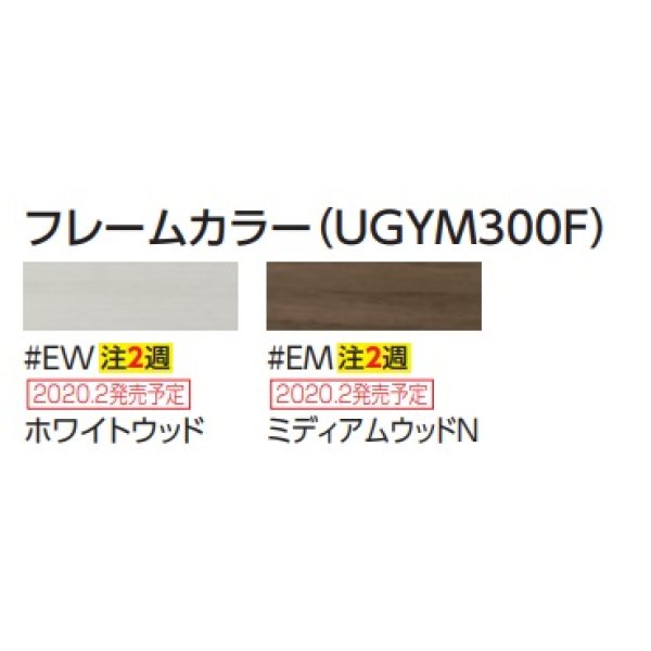 画像2: トイレ関連 TOTO　UGYM300F　化粧鏡(木製フレームタイプ) 300×26.5×800 受注生産品 [■§] (2)