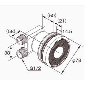 ノーリツ SKB-300 太陽熱温水器 SKBスカイブレンダー SJQシリーズ対応 給湯器 部材 - まいどDIY