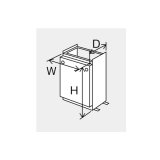 画像: パーパス　SD-5505-SO　ガス給湯器 部材 据置台 SOFC対応 塩害対策塗装品 [◎]