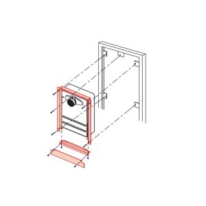 パロマ 【KAPHT-9】 (54099) 給湯器部材 扉内設置 給湯器 取替部材