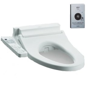 画像: TOTO　TCF589AEY　ウォシュレット 便座 温水洗浄便座 ウォシュレットP リモコン便器洗浄タイプ センサースイッチ 便ふたなし 受注生産品[§]