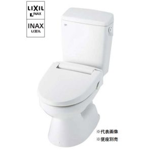 画像: INAX/LIXIL　【BC-110STU+DT-5500BL】 一般洋風便器(BL認定品) 便座別売 ハイパーキラミック 床排水(Sトラップ) 手洗なし 一般地 [♪]