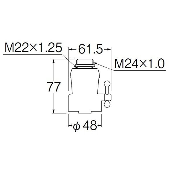 画像2: 水栓金具 三栄水栓　PM7260　水栓部品 クリーンウォーター キッチン用 (2)