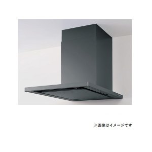 画像: クリナップ　ZRS90SBN20FCR-E　Jタイプサイドフード 本体のみ Rタイプ 間口90cm メタルブラック [♪△]