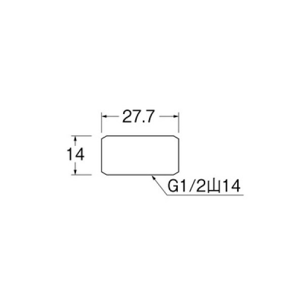 画像2: 水栓金具 部品 三栄水栓　PU32-16S　固定ナットセット (2)