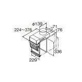 画像: リンナイ 【HL-CADA2 24-3523】 チャンバーアダプタ A2 壁貫通タイプ関連部材 ガス給湯器部材 [⇔]