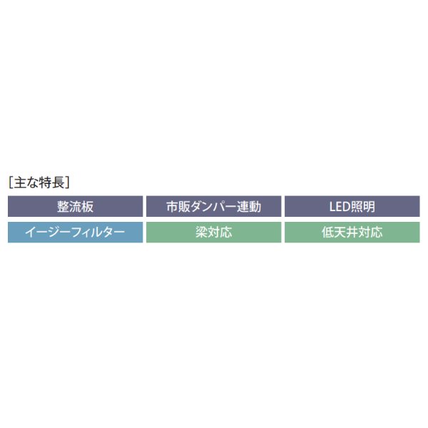 画像2: 富士工業　ASR-3A-602LBL1 BK　換気扇 台所 レンジフード 間口 600mm 排気方向左側 ブラック (前幕板別売品) [♪§] (2)