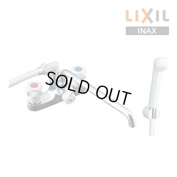 画像1: 【在庫あり】INAX/LIXIL　BF-M607-GA　水栓金具 ホールインワン専用浴槽水栓 ２ハンドル 一般地 逆止弁付 乾式工法 [☆2] (1)