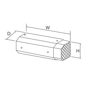 ガス給湯器 部材リンナイ ROP-T307-100 側方排気アダプタ [□] - まいどDIY