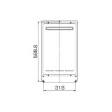 画像: リンナイ【UOP-G-N3-UW 23-1083】給湯オプション ユーロホワイト ガス給湯器 部材