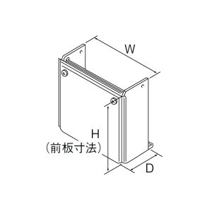 リンナイ【WOP-M101(K)SS-650 26-5687】配管カバー シャイニーシルバー H650mm ガス給湯器 部材 [□] - まいどDIY