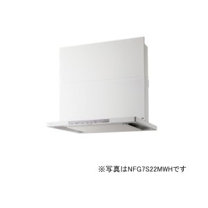 画像: ノーリツ NFG6S22MWH レンジフード クララ コンロ連動 60cmタイプ ホワイト スライド前幕板同梱 ♪