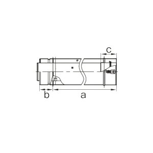 画像: パロマ LWH-1120 給湯器部材 二重管排気筒