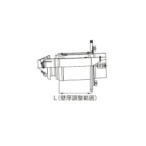 画像: パロマ TFW-110×75C-200U 給湯器部材 ウォールトップ 室内よりトップ取付タイプ 上方給排気タイプ