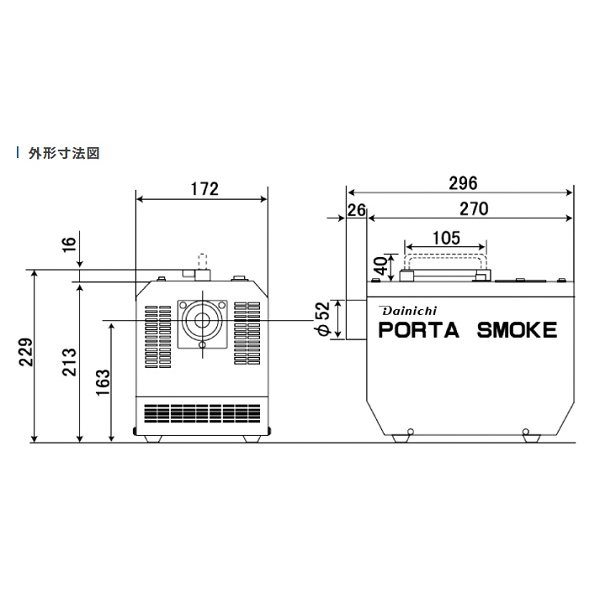 画像4: ダイニチ PS-2107  ポータースモーク 連続供給方式（20リットル）スモークマシン (4)