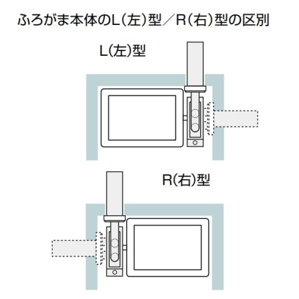 画像2: ガスバランス形ふろがま ノーリツ　GBSQ-820D　取り替え推奨品 GBSQシリーズ 浴室内設置バランス形 8.5号シャワー付 [♭♪] (2)