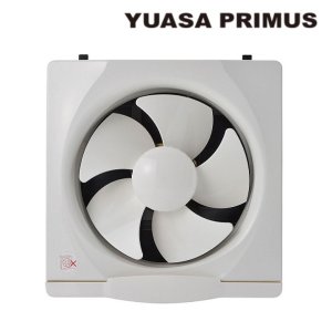 画像: ユアサプライムス YUASA YNK-25 換気扇 一般台所用 羽根径 25cm 引き紐スイッチ連動式シャッター 取付木枠サイズ 30cm スチール製 [℃℃]