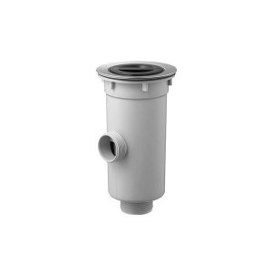 水栓金具 三栄水栓 H65610S ステンレス排水口トラップ キッチン用