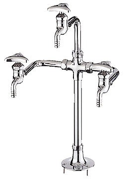 INAX/LIXIL LF-103 水栓金具 特定施設向け 三ツ口化学水栓 一般地