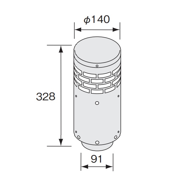 画像1: ノーリツ 【 排気トップ Y-90A 0501531 】 石油給湯器 部材 屋外用排気トップ (1)