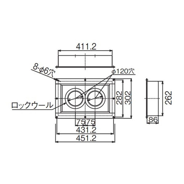 画像1: リンナイ【FFT-DKC-10A 24-6336】φ100KP部材 φ断熱化粧カバー 100給排気筒トップ ガス給湯暖房 部材 (1)