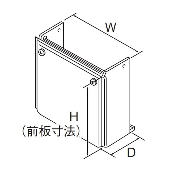 画像1: リンナイ【WOP-6101(K)UW-650 26-6111】配管カバー ガス給湯暖房 部材 (1)