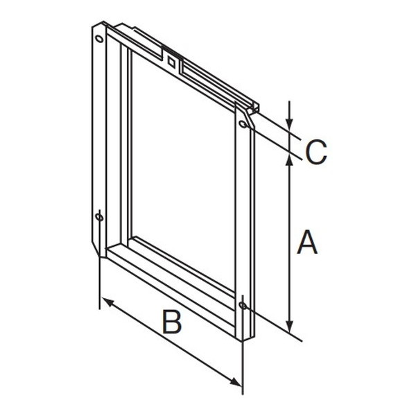 画像1: リンナイ【UOP-3030-D200(30) 25-1417】扉内設置用取付BOX ガス給湯暖房 部材 (1)