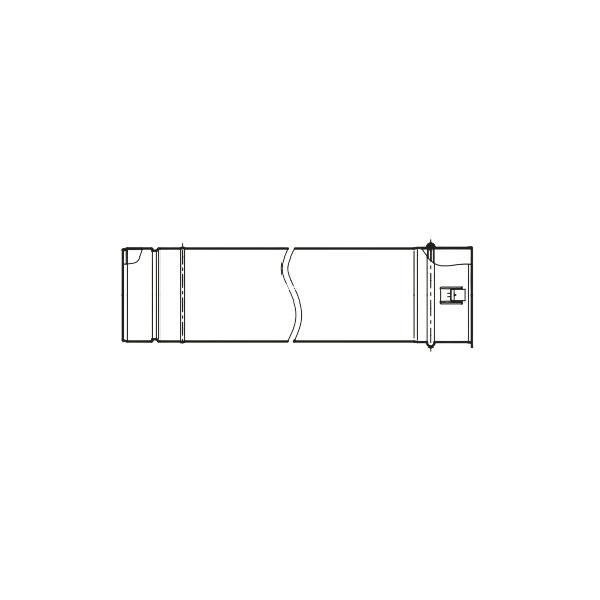 画像1: パロマ LH-615 給湯器部材 排気筒 (1)